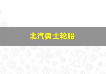 北汽勇士轮胎