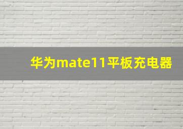 华为mate11平板充电器