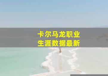 卡尔马龙职业生涯数据最新