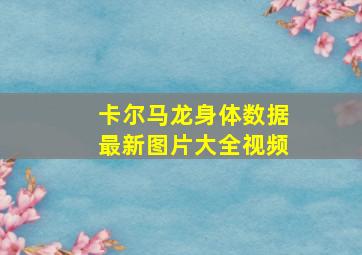 卡尔马龙身体数据最新图片大全视频