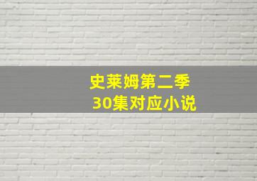 史莱姆第二季30集对应小说