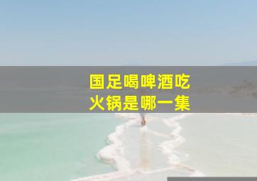 国足喝啤酒吃火锅是哪一集