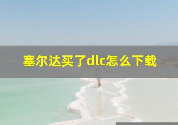 塞尔达买了dlc怎么下载