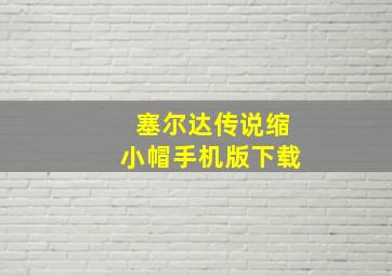 塞尔达传说缩小帽手机版下载