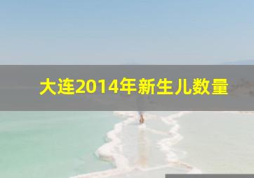 大连2014年新生儿数量