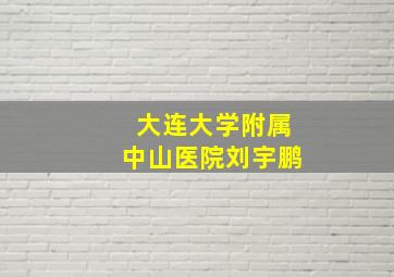 大连大学附属中山医院刘宇鹏