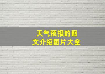 天气预报的图文介绍图片大全