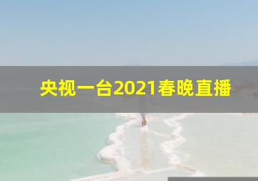 央视一台2021春晚直播