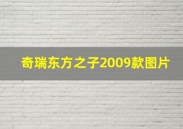 奇瑞东方之子2009款图片