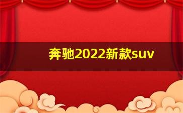 奔驰2022新款suv