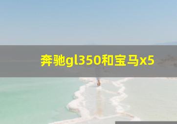 奔驰gl350和宝马x5