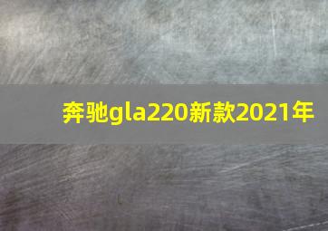 奔驰gla220新款2021年