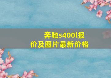 奔驰s400l报价及图片最新价格