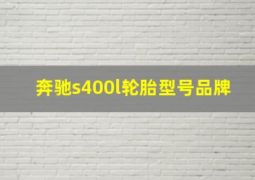 奔驰s400l轮胎型号品牌