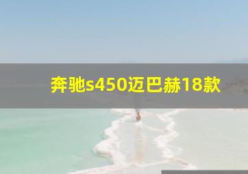 奔驰s450迈巴赫18款