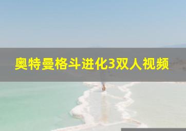 奥特曼格斗进化3双人视频