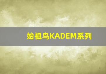 始祖鸟KADEM系列