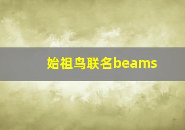 始祖鸟联名beams