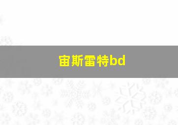 宙斯雷特bd