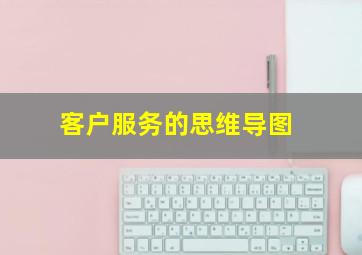 客户服务的思维导图