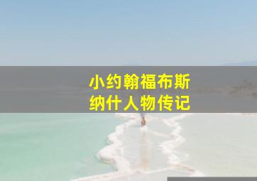 小约翰福布斯纳什人物传记