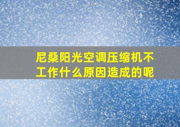 尼桑阳光空调压缩机不工作什么原因造成的呢