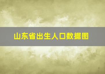 山东省出生人口数据图