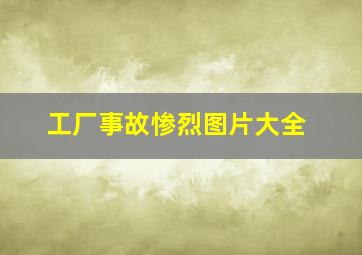 工厂事故惨烈图片大全