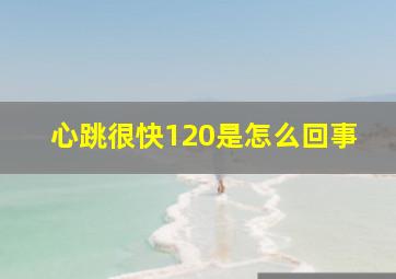 心跳很快120是怎么回事