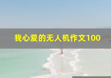 我心爱的无人机作文100