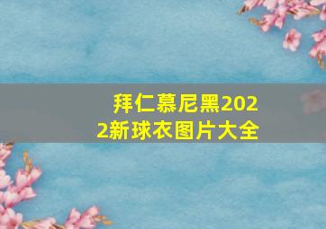 拜仁慕尼黑2022新球衣图片大全