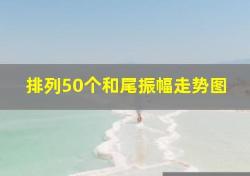 排列50个和尾振幅走势图