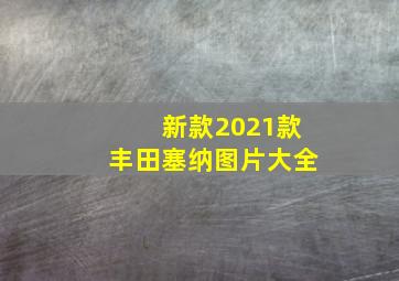 新款2021款丰田塞纳图片大全