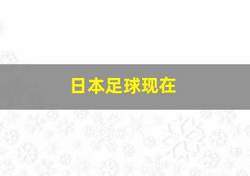 日本足球现在