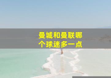 曼城和曼联哪个球迷多一点