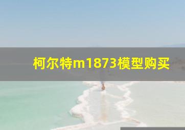 柯尔特m1873模型购买