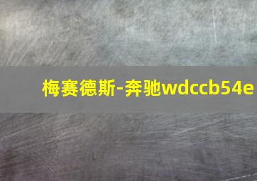 梅赛德斯-奔驰wdccb54e