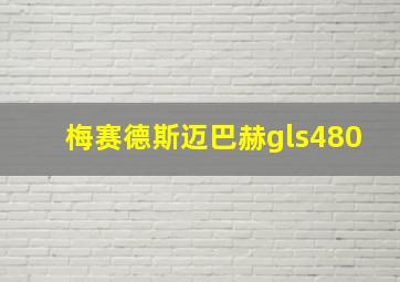 梅赛德斯迈巴赫gls480