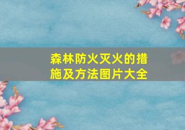 森林防火灭火的措施及方法图片大全