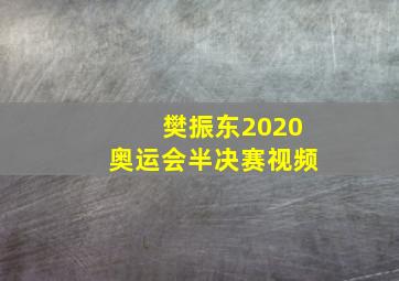 樊振东2020奥运会半决赛视频