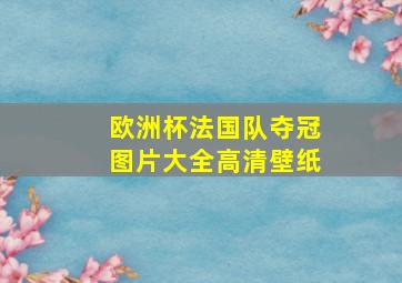 欧洲杯法国队夺冠图片大全高清壁纸