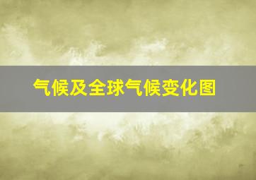 气候及全球气候变化图