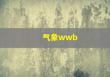 气象wwb