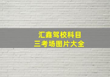 汇鑫驾校科目三考场图片大全