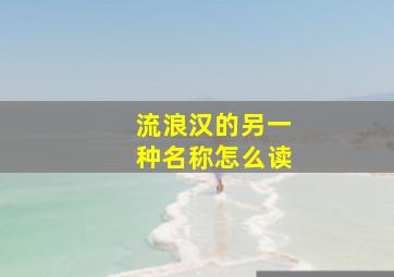 流浪汉的另一种名称怎么读