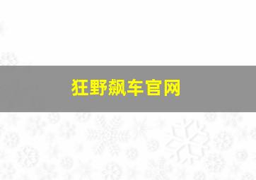 狂野飙车官网