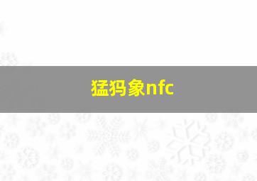 猛犸象nfc