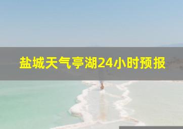 盐城天气亭湖24小时预报