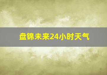 盘锦未来24小时天气