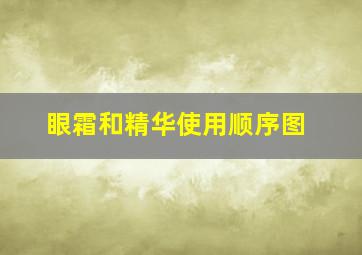 眼霜和精华使用顺序图